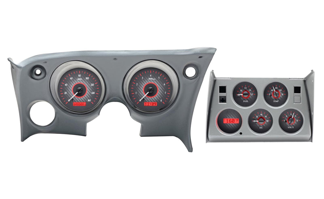 Dakota Digital Dakota Digital VHX Series Direct-Fit Analog Gauge Systems VHX-68C-VET-C-R Autofit