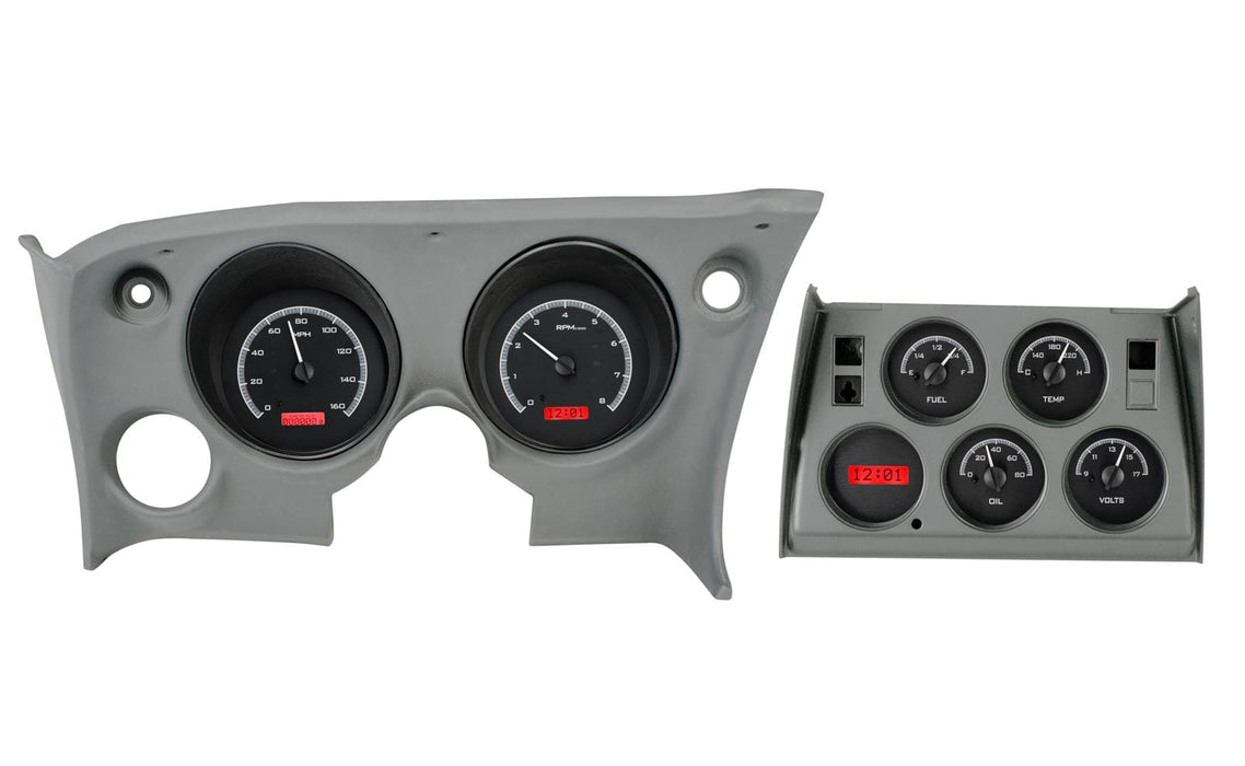 Dakota Digital Dakota Digital VHX Series Direct-Fit Analog Gauge Systems VHX-68C-VET-K-R Autofit