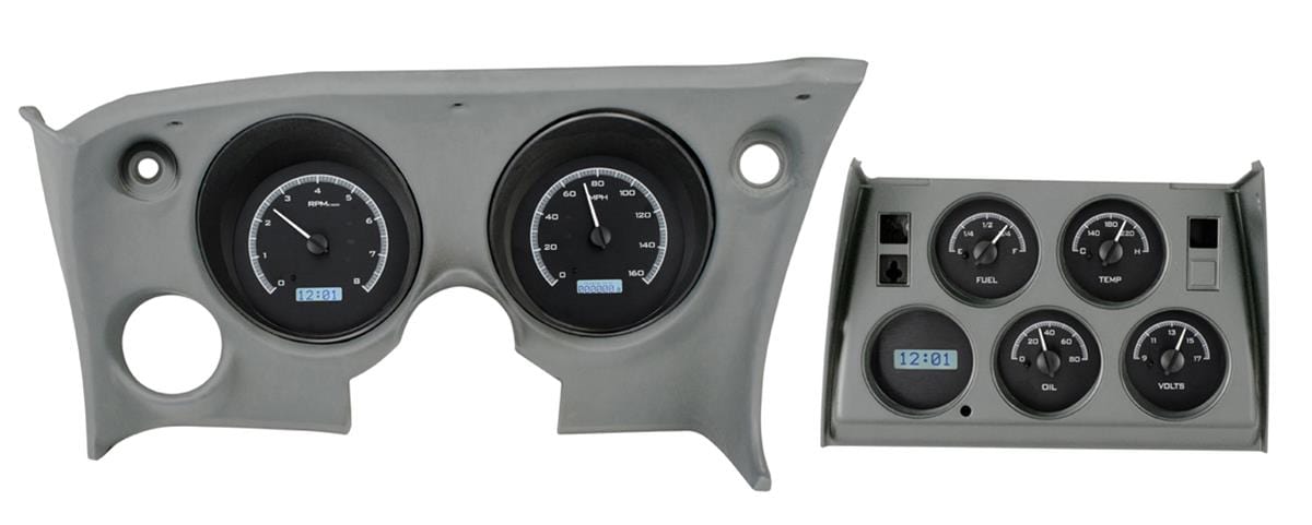 Dakota Digital Dakota Digital VHX Series Direct-Fit Analog Gauge Systems VHX-68C-VET-K-W Autofit