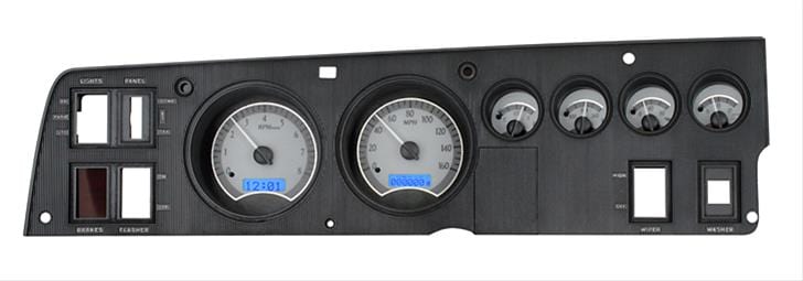 Dakota Digital Dakota Digital VHX Series Direct-Fit Analog Gauge Systems VHX-68D-CHG-K-B Autofit