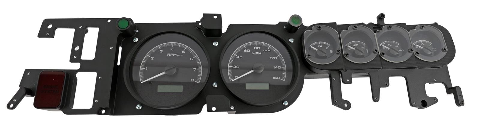 Dakota Digital Dakota Digital VHX Series Direct-Fit Analog Gauge Systems VHX-68D-CHG-K-W Autofit
