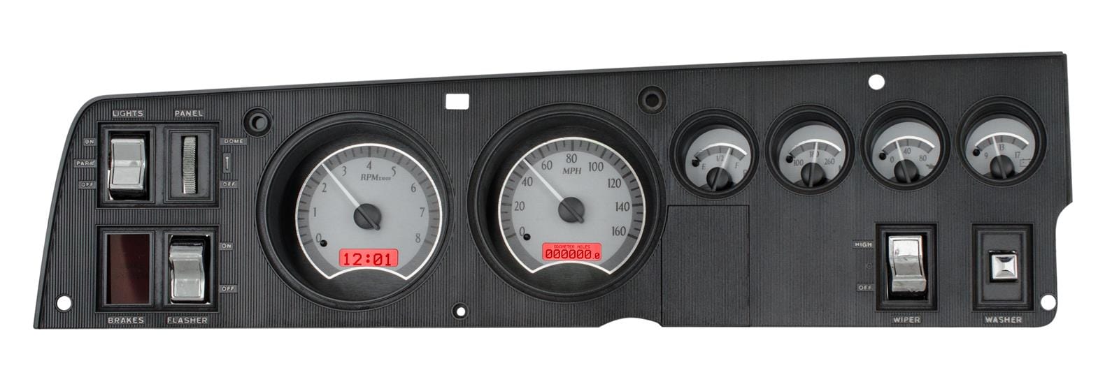 Dakota Digital Dakota Digital VHX Series Direct-Fit Analog Gauge Systems VHX-68D-CHG-S-R Autofit