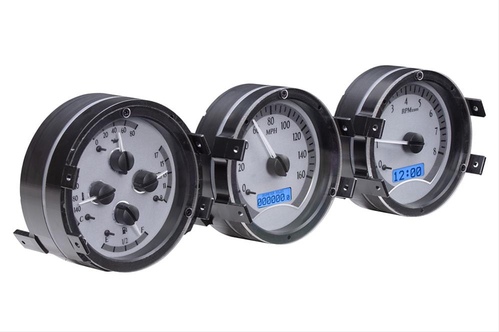 Dakota Digital Dakota Digital VHX Series Direct-Fit Analog Gauge Systems VHX-68O-CUT-S-B Autofit