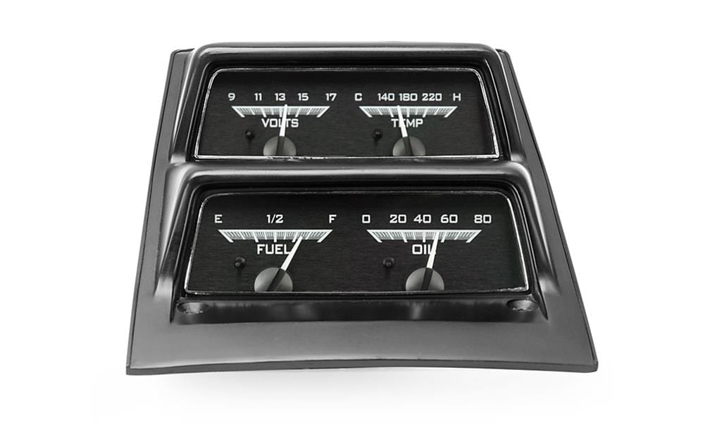 Dakota Digital Dakota Digital VHX Series Direct-Fit Analog Gauge Systems VHX-69C-CAC-K-W Autofit