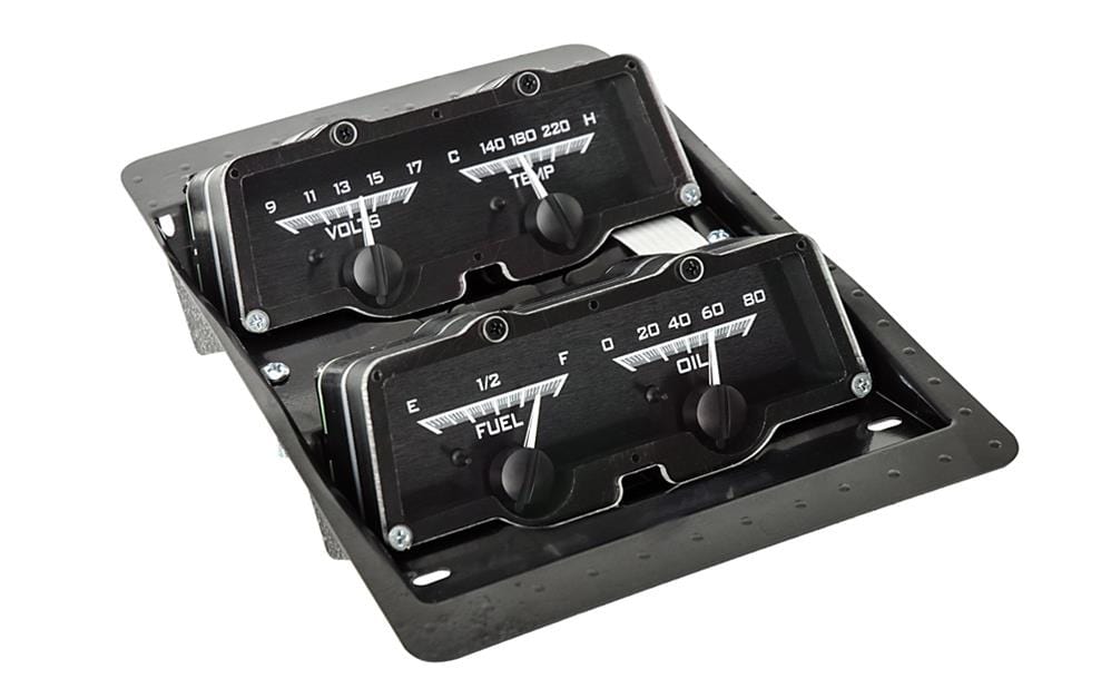 Dakota Digital Dakota Digital VHX Series Direct-Fit Analog Gauge Systems VHX-69C-CAC-K-W Autofit