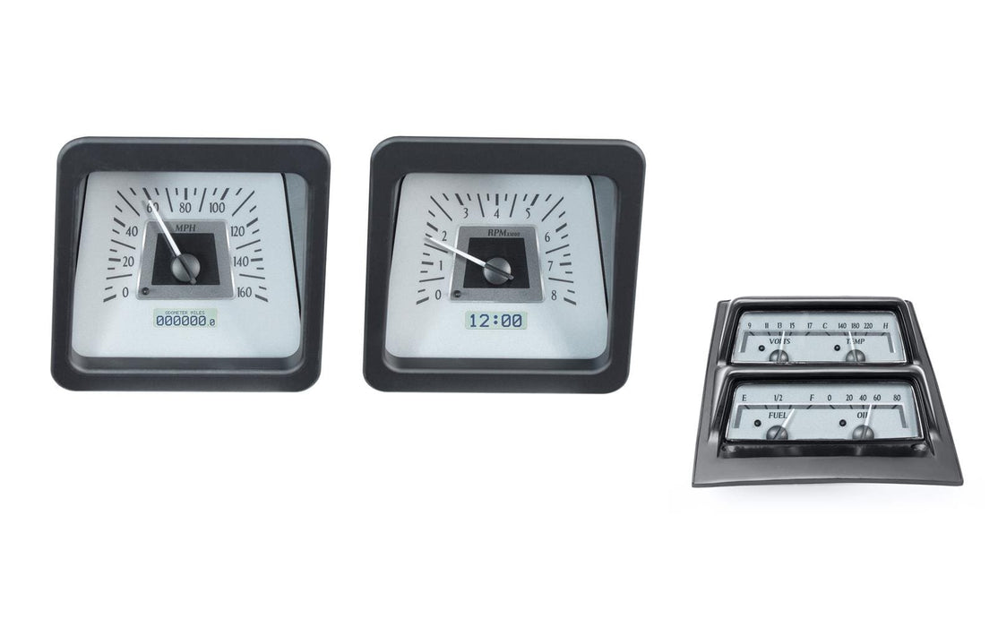 Dakota Digital Dakota Digital VHX Series Direct-Fit Analog Gauge Systems VHX-69C-CAC-S-W Autofit