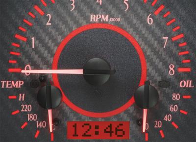 Dakota Digital Dakota Digital VHX Series Direct-Fit Analog Gauge Systems VHX-69C-CAM-C-R Autofit
