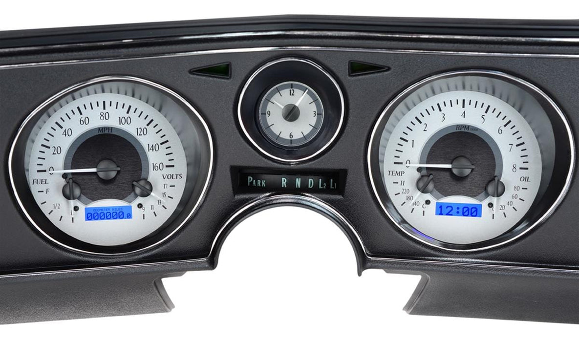 Dakota Digital Dakota Digital VHX Series Direct-Fit Analog Gauge Systems VHX-69C-CVA-S-B Autofit