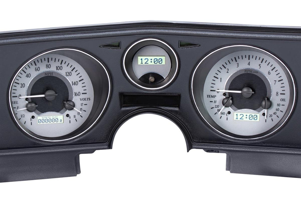 Dakota Digital Dakota Digital VHX Series Direct-Fit Analog Gauge Systems VHX-69C-CVL-S-W Autofit