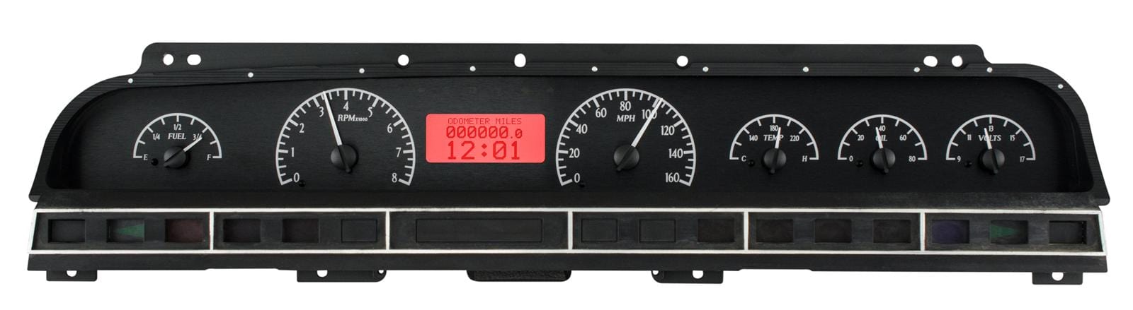 Dakota Digital Dakota Digital VHX Series Direct-Fit Analog Gauge Systems VHX-69C-IMP-K-R Autofit