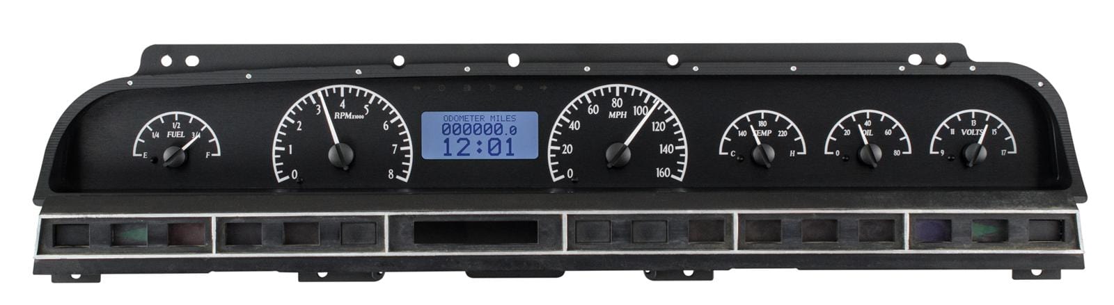 Dakota Digital Dakota Digital VHX Series Direct-Fit Analog Gauge Systems VHX-69C-IMP-K-W Autofit