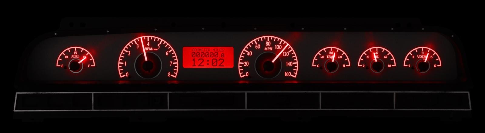 Dakota Digital Dakota Digital VHX Series Direct-Fit Analog Gauge Systems VHX-69C-IMP-S-R Autofit