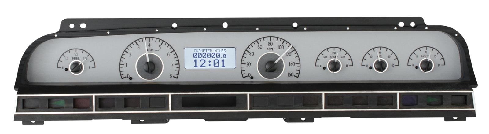 Dakota Digital Dakota Digital VHX Series Direct-Fit Analog Gauge Systems VHX-69C-IMP-S-W Autofit