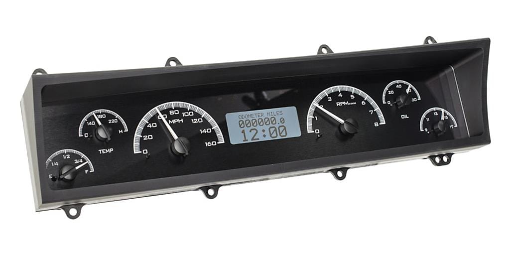 Dakota Digital Dakota Digital VHX Series Direct-Fit Analog Gauge Systems VHX-69C-NOV-K-B Autofit