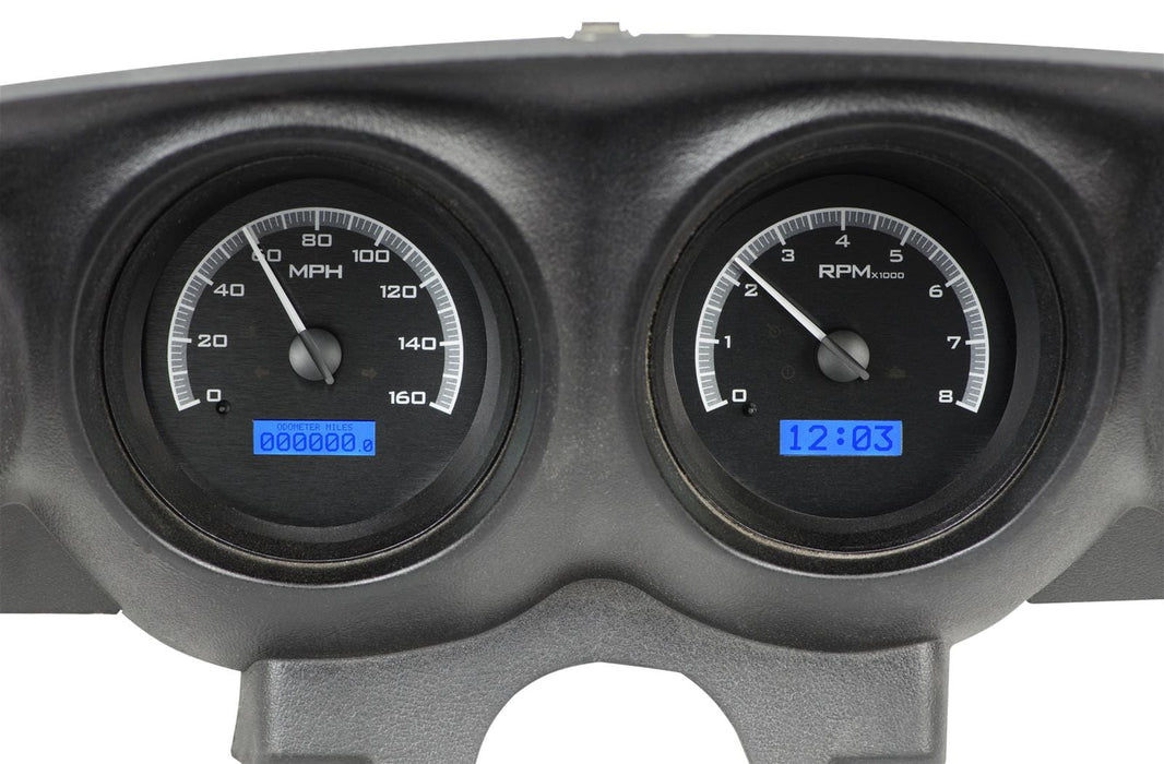 Dakota Digital Dakota Digital VHX Series Direct-Fit Analog Gauge Systems VHX-69F-MUS-K-B Autofit