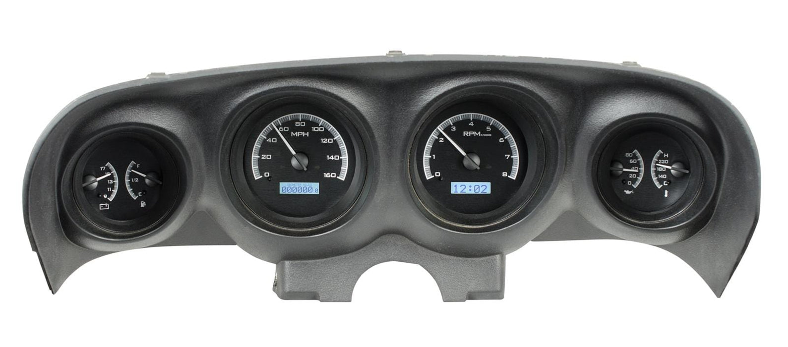 Dakota Digital Dakota Digital VHX Series Direct-Fit Analog Gauge Systems VHX-69F-MUS-K-B Autofit