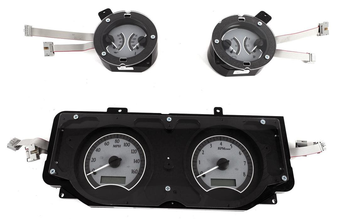 Dakota Digital Dakota Digital VHX Series Direct-Fit Analog Gauge Systems VHX-69F-MUS-S-B Autofit