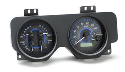 Dakota Digital Dakota Digital VHX Series Direct-Fit Analog Gauge Systems VHX-69P-FIR-C-B Autofit