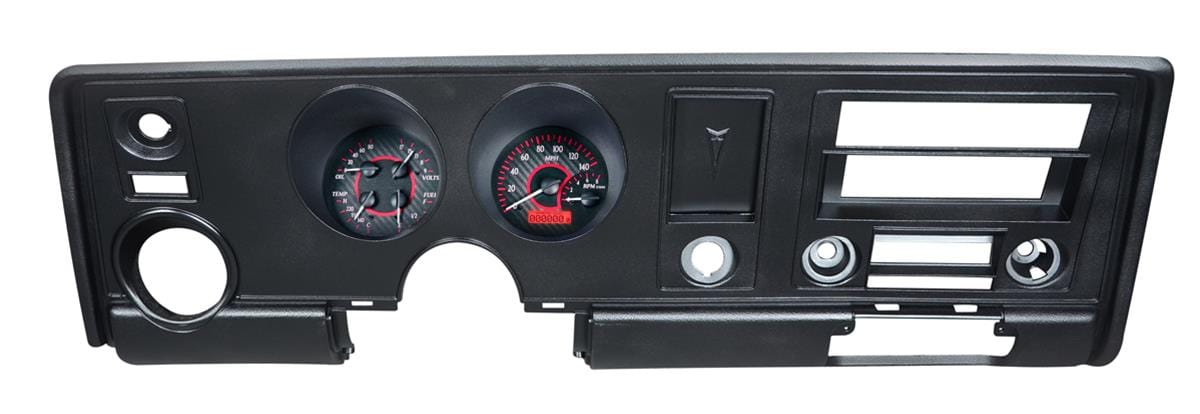 Dakota Digital Dakota Digital VHX Series Direct-Fit Analog Gauge Systems VHX-69P-FIR-C-R Autofit