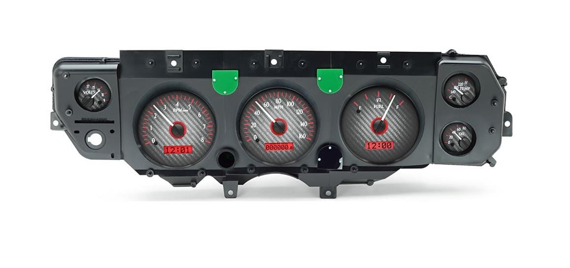 Dakota Digital Dakota Digital VHX Series Direct-Fit Analog Gauge Systems VHX-70C-CVL-C-R Autofit