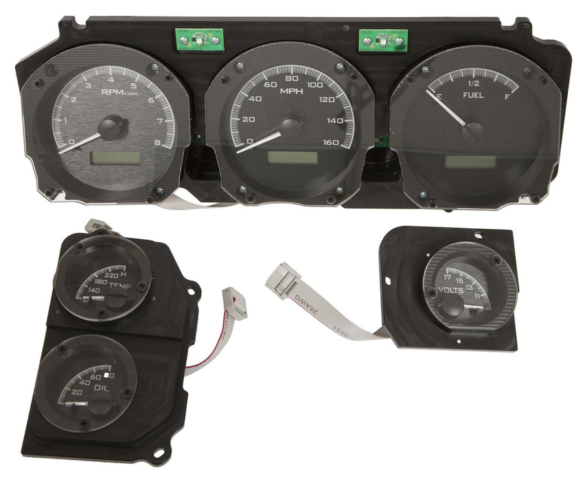 Dakota Digital Dakota Digital VHX Series Direct-Fit Analog Gauge Systems VHX-70C-CVL-K-R Autofit
