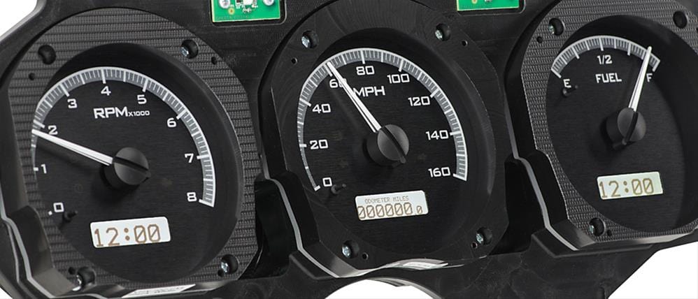 Dakota Digital Dakota Digital VHX Series Direct-Fit Analog Gauge Systems VHX-70C-CVL-K-R Autofit