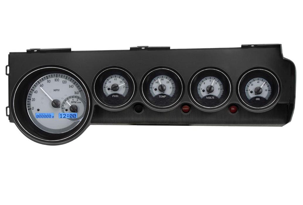 Dakota Digital Dakota Digital VHX Series Direct-Fit Analog Gauge Systems VHX-70D-STD-S-B Autofit