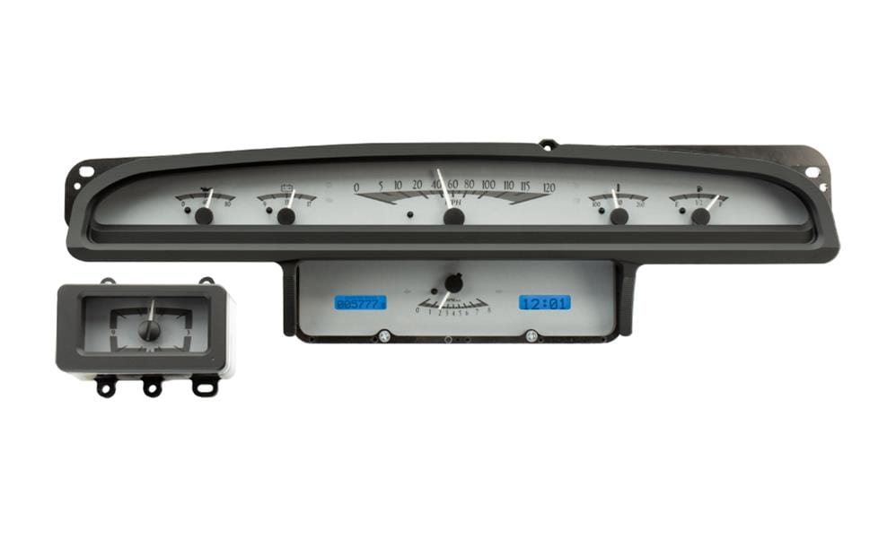 Dakota Digital Dakota Digital VHX Series Direct-Fit Analog Gauge Systems VHX-70F-TOR-S-B Autofit