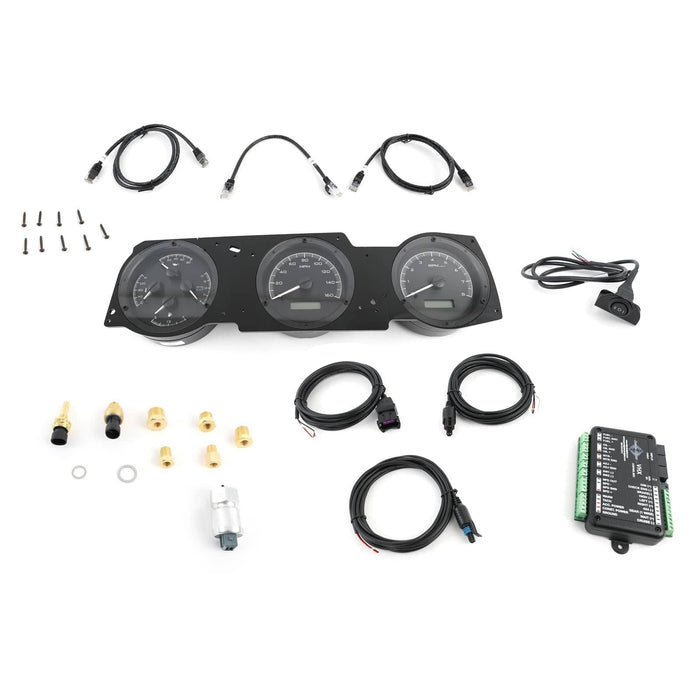 Dakota Digital Dakota Digital VHX Series Direct-Fit Analog Gauge Systems VHX-70O-CUT-K-R Autofit