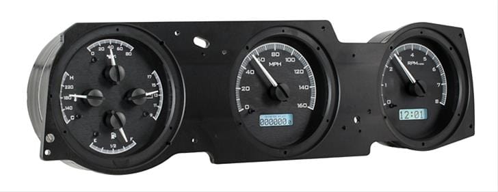 Dakota Digital Dakota Digital VHX Series Direct-Fit Analog Gauge Systems VHX-70O-CUT-K-R Autofit