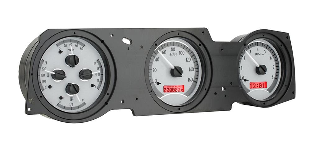 Dakota Digital Dakota Digital VHX Series Direct-Fit Analog Gauge Systems VHX-70O-CUT-S-R Autofit