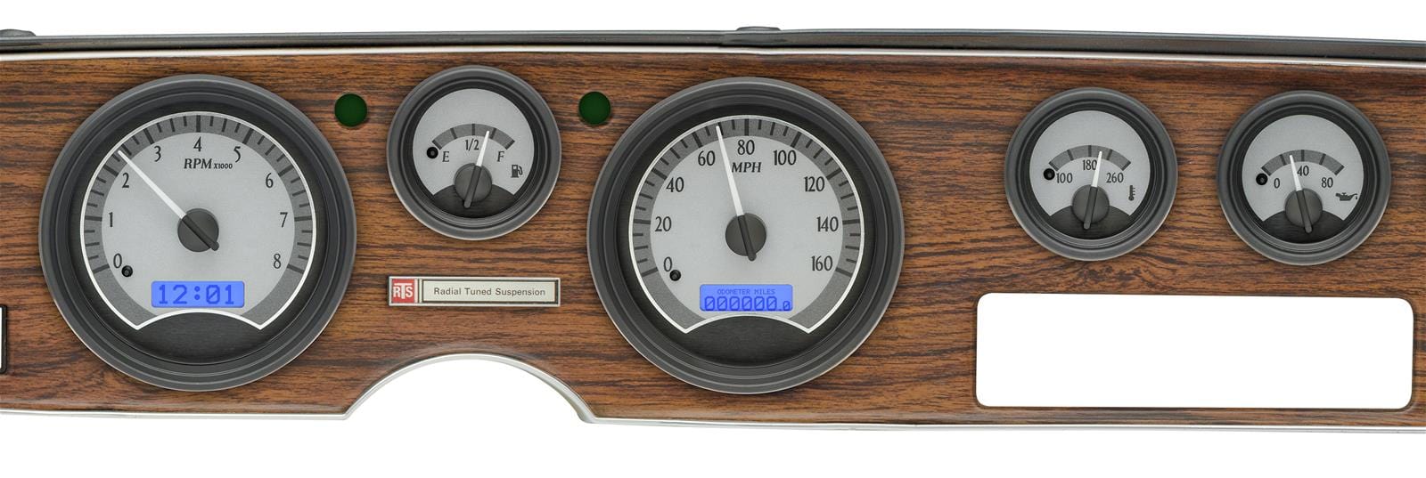 Dakota Digital Dakota Digital VHX Series Direct-Fit Analog Gauge Systems VHX-70P-FIR-S-B Autofit