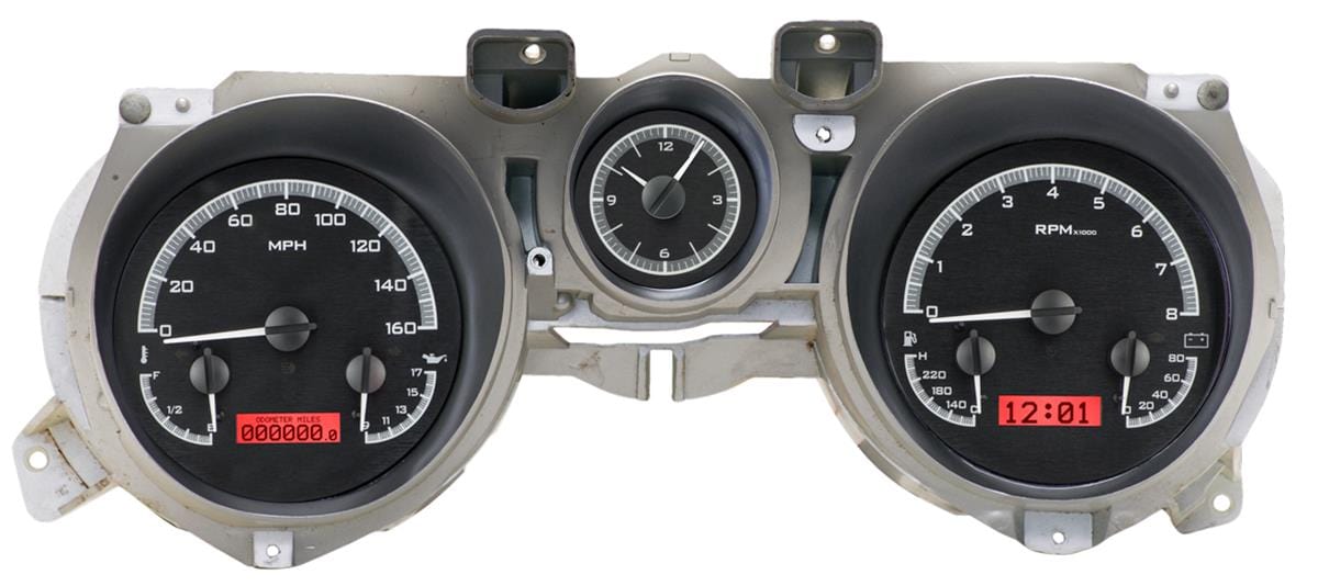 Dakota Digital Dakota Digital VHX Series Direct-Fit Analog Gauge Systems VHX-71F-MUS-K-R Autofit