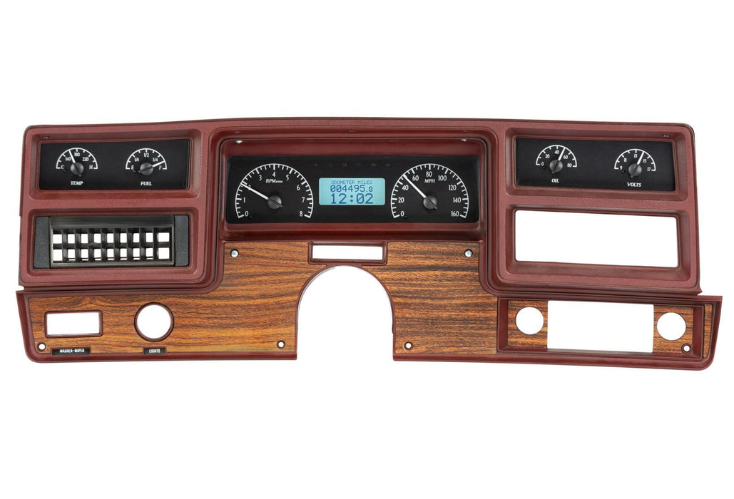 Dakota Digital Dakota Digital VHX Series Direct-Fit Analog Gauge Systems VHX-73C-MAL-K-W Autofit