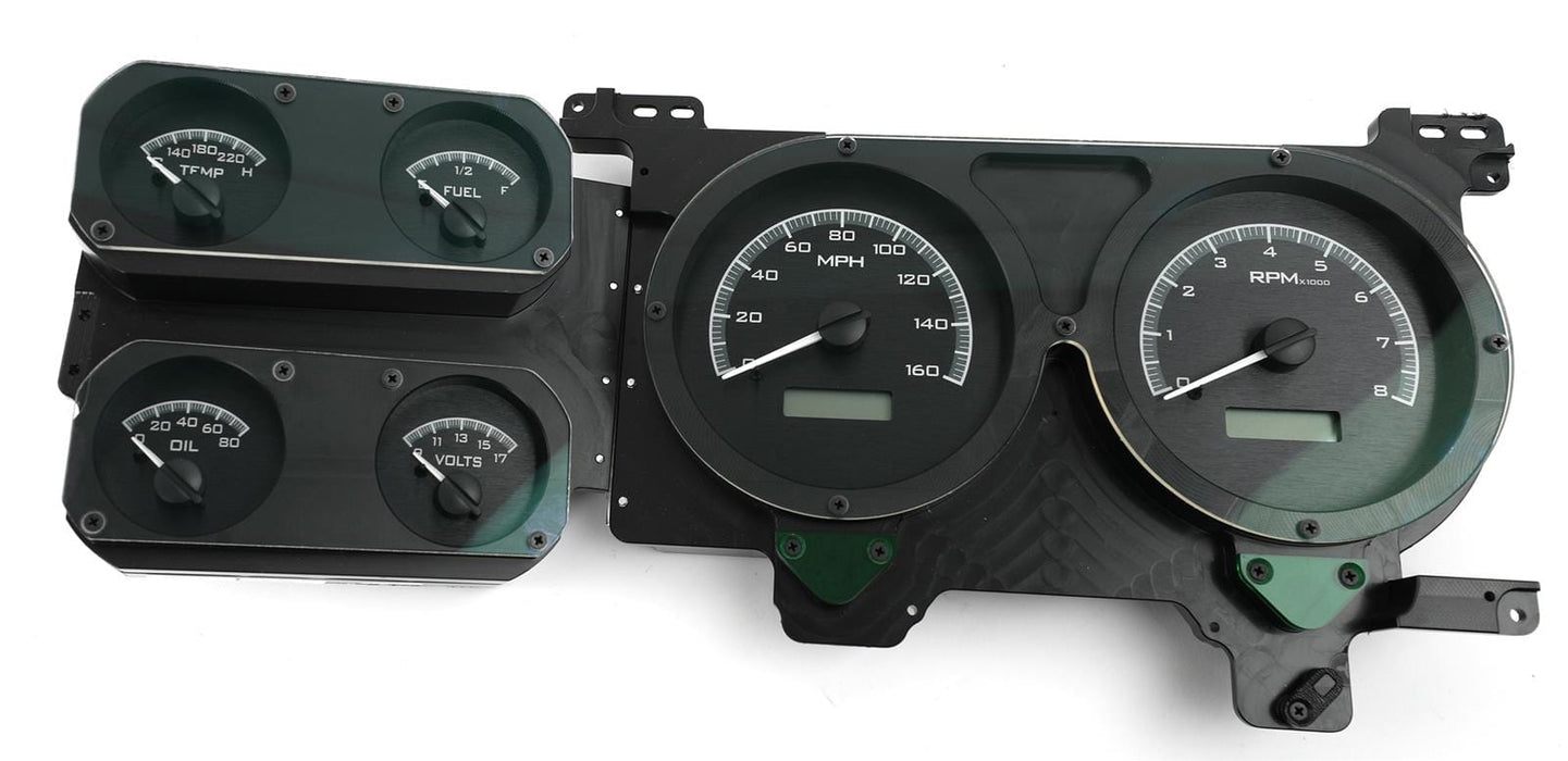 Dakota Digital Dakota Digital VHX Series Direct-Fit Analog Gauge Systems VHX-73C-PU-K-W Autofit