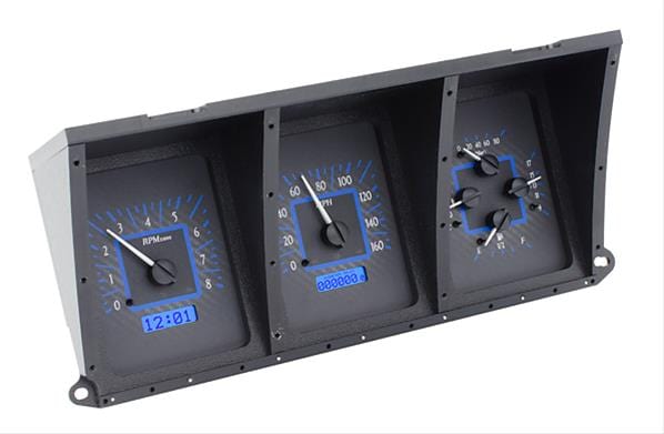 Dakota Digital Dakota Digital VHX Series Direct-Fit Analog Gauge Systems VHX-73F-PU-C-B Autofit