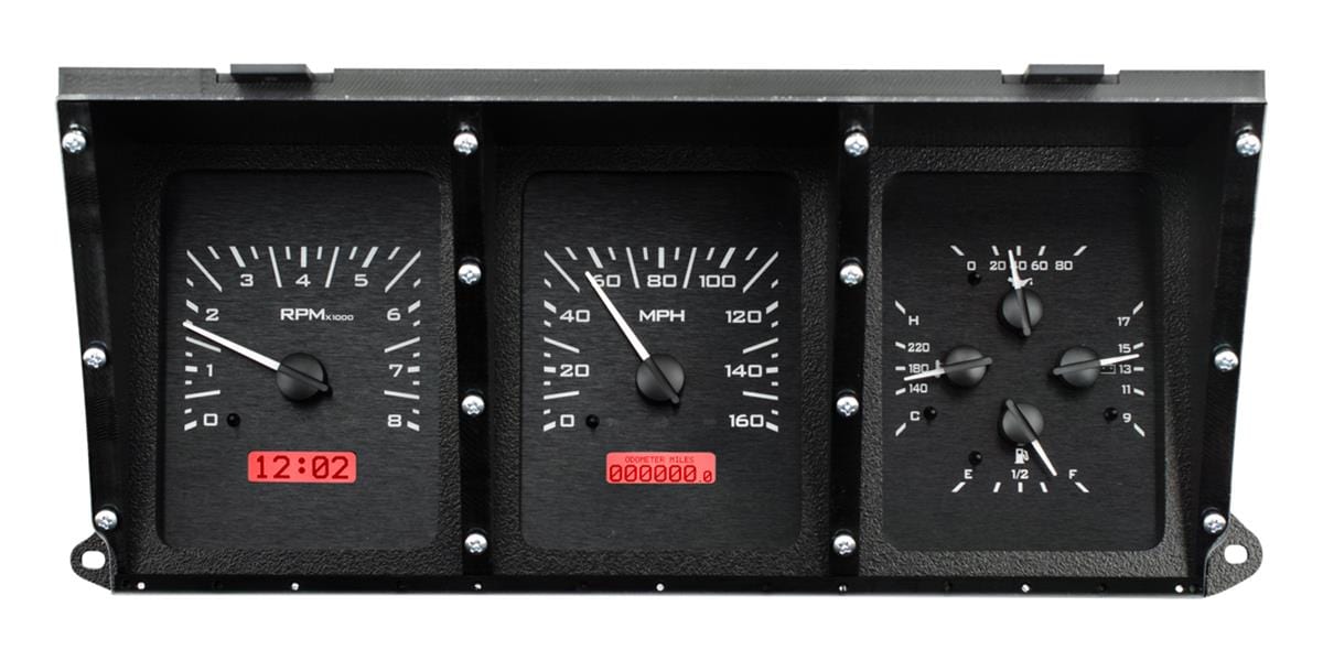 Dakota Digital Dakota Digital VHX Series Direct-Fit Analog Gauge Systems VHX-73F-PU-K-R Autofit