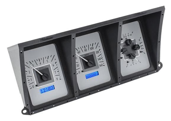 Dakota Digital Dakota Digital VHX Series Direct-Fit Analog Gauge Systems VHX-73F-PU-S-B Autofit
