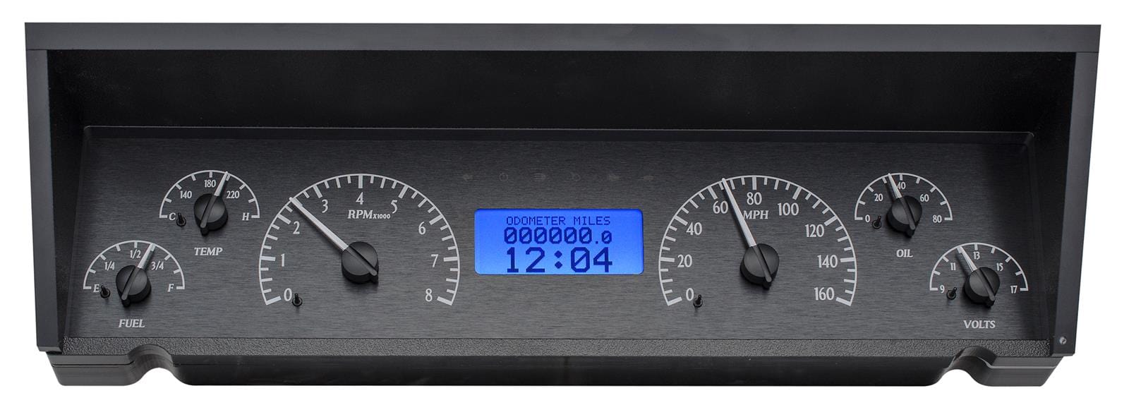 Dakota Digital Dakota Digital VHX Series Direct-Fit Analog Gauge Systems VHX-77C-CAP-K-B Autofit