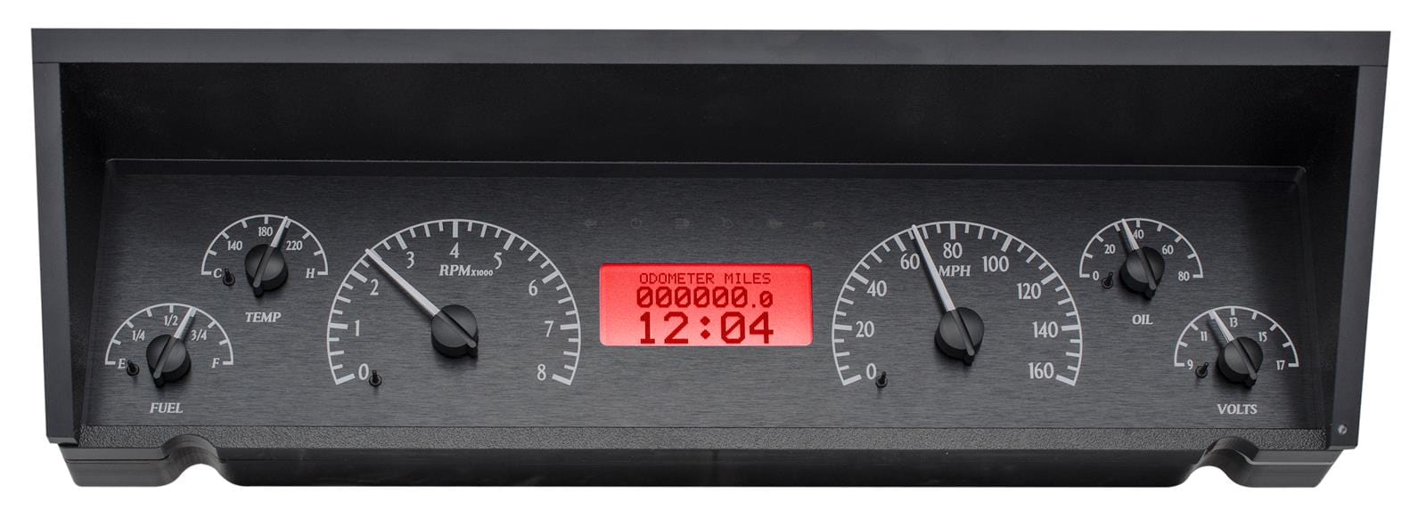 Dakota Digital Dakota Digital VHX Series Direct-Fit Analog Gauge Systems VHX-77C-CAP-K-R Autofit