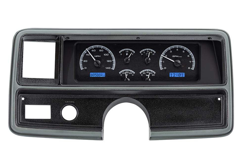 Dakota Digital Dakota Digital VHX Series Direct-Fit Analog Gauge Systems VHX-78C-MAL-K-B Autofit
