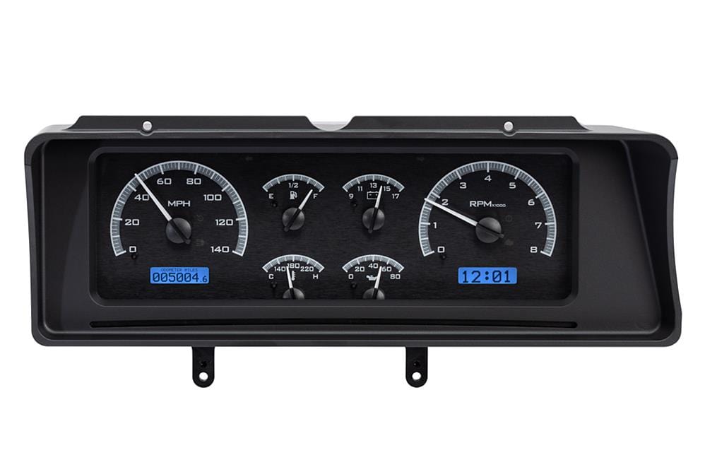 Dakota Digital Dakota Digital VHX Series Direct-Fit Analog Gauge Systems VHX-78C-MAL-K-B Autofit
