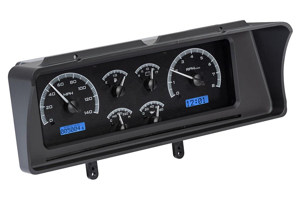 Dakota Digital Dakota Digital VHX Series Direct-Fit Analog Gauge Systems VHX-78C-MAL-K-B Autofit