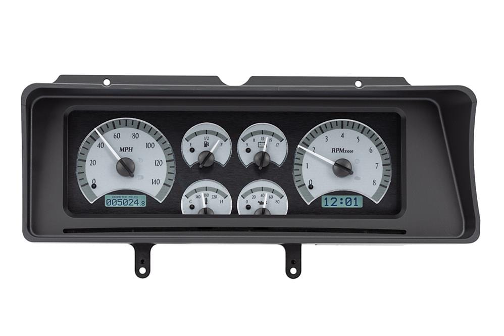 Dakota Digital Dakota Digital VHX Series Direct-Fit Analog Gauge Systems VHX-78C-MAL-S-W Autofit