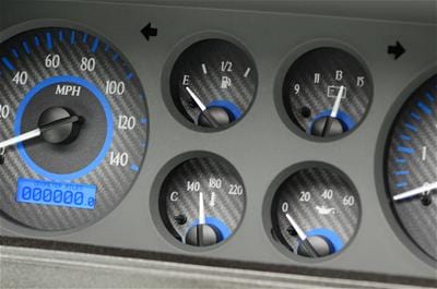Dakota Digital Dakota Digital VHX Series Direct-Fit Analog Gauge Systems VHX-78C-MC-C-B Autofit