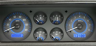 Dakota Digital Dakota Digital VHX Series Direct-Fit Analog Gauge Systems VHX-78C-MC-C-B Autofit