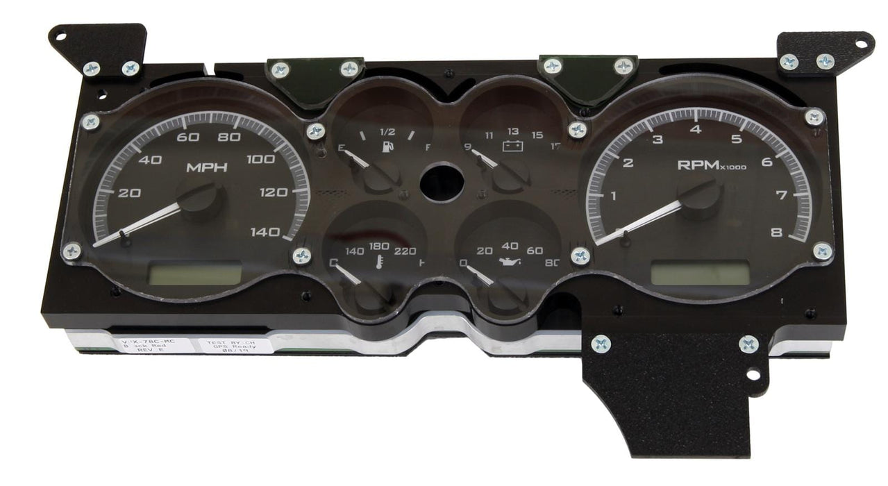 Dakota Digital Dakota Digital VHX Series Direct-Fit Analog Gauge Systems VHX-78C-MC-K-R Autofit