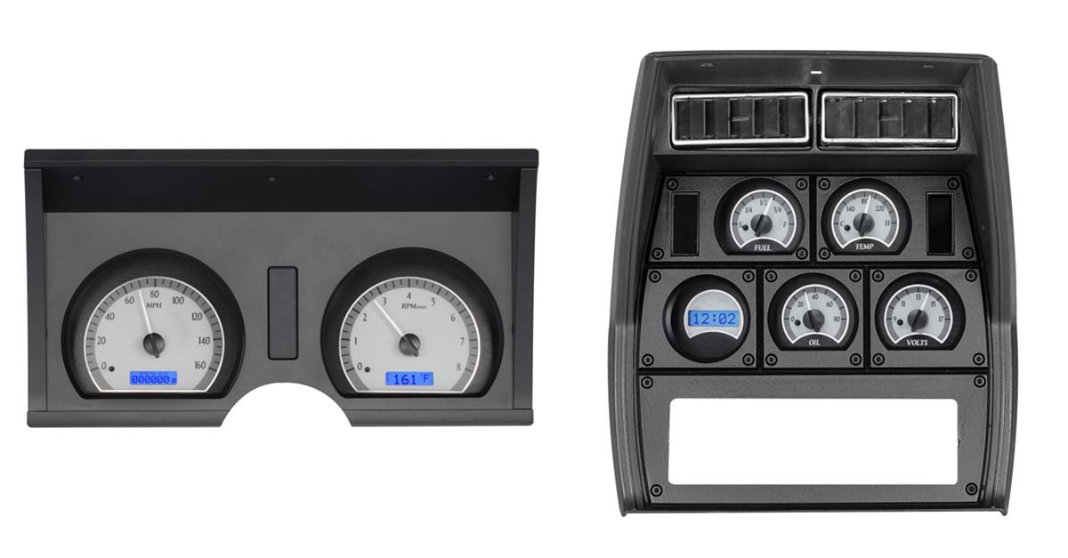 Dakota Digital Dakota Digital VHX Series Direct-Fit Analog Gauge Systems VHX-78C-VET-S-B Autofit