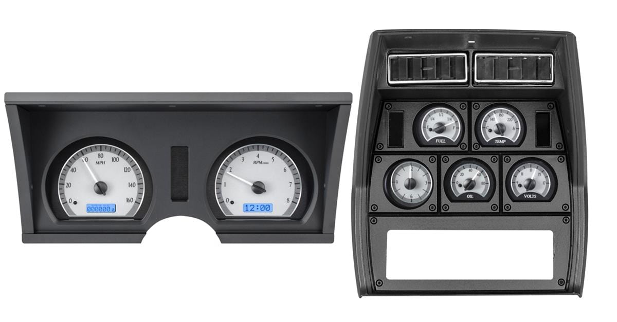Dakota Digital Dakota Digital VHX Series Direct-Fit Analog Gauge Systems VHX-78C-VTA-S-B Autofit
