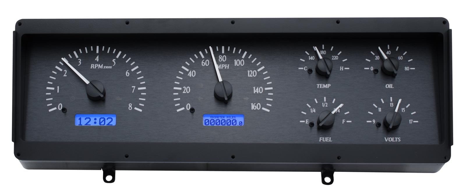 Dakota Digital Dakota Digital VHX Series Direct-Fit Analog Gauge Systems VHX-78O-CUT-K-B Autofit